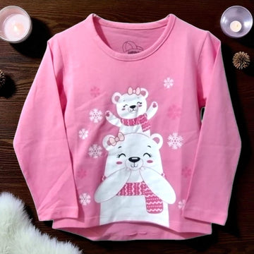FS Cute Bears Graphic Tee (Pink)